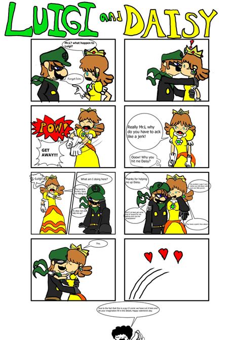 luigi x daisy comic|luigi x daisy fanfic.